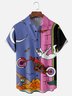 Hardaddy X Artist Janet Johnson Moisture Wicking Abstract Bunny Art Painting Chest Pocket Hawaiian Shirt