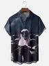 Moisture Wicking Wolf in Sheep's Clothing Chest Pocket Hawaiian Shirt