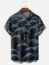 Moisture Wicking Wolf in Sheep's Clothing Chest Pocket Hawaiian Shirt