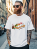 Hardaddy x Kimprut Imut Men's Japanese Sushi Art Fitted T-shirts