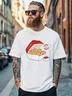 Hardaddy x Kimprut Imut Men's Chicken Nuggets Fun Art Fitted T-shirts