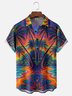 Hardaddy x Yunus Appak Moisture Wicking Artistic Ombre Coconut Tree Beach Chest Pocket Hawaiian Shirt