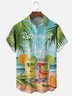Moisture-wicking Palm Tree Retirement is Sweet Chest Pocket Hawaiian Shirt