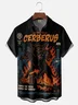 Hardaddy X Contatoeoli Studio Moisture-wicking Triple Teeth Chest Pocket Hawaiian Shirt