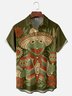 Hardaddy X Contatoeoli Studio Moisture-wicking Mexican Frog Chest Pocket Hawaiian Shirt