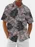 Moisture Wicking Vintage Botanical Hawaiian Shirt