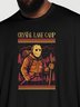Hardaddy X Contatoeoli Studio Mens Mask Man Short Sleeve T-shirt Graphic Tee