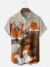 Moisture-wicking Music Guitar Keyboard Drums Dogs Chest Pocket Casual Shirt