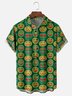 Moisture-wicking Fun Watermelon Halloween Chest Pocket Hawaiian Shirt