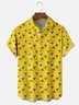 Moisture Wicking Bee Chest Pocket Hawaiian Shirt