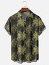 Moisture Wicking Vintage Coconut Tree Chest Pocket Hawaiian Shirt
