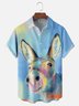 Moisture Wicking Funny Donkey Chest Pocket Hawaiian Shirt