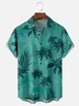 Moisture Wicking GTA Vice City Tommy Vercetti Coconut Tree Chest Pocket Hawaiian Shirt