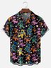 Hardaddy X Ana Cristina Ruiz Leon Big Size Cartoon Bear Chest Pocket Hawaiian Shirt
