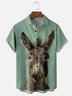 Moisture-wicking Donkey Chest Pocket Casual Shirt