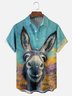 Moisture-wicking Donkey Chest Pocket Casual Shirt
