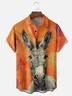 Moisture-wicking Donkey Chest Pocket Casual Shirt