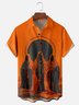 Moisture-wicking Ghost Chest Pocket Hawaiian Shirt