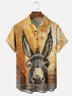 Moisture-wicking Donkey Chest Pocket Casual Shirt
