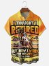 Moisture Wicking Retirement Chest Pocket Hawaiian Shirt