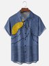 Hardaddy X Stephen Wade Moisture-wicking Landscape Mountain Chest Pocket Hawaiian Shirt