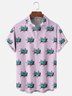 Moisture Wicking Art "NO" Chest Pocket Hawaiian Shirt