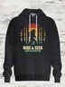 Vintage Bigfoot Casual Hoodie Sweatshirt