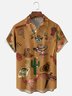 Moisture-wicking Western Rodeo Chest Pocket Casual Shirt