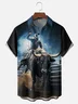 Moisture-wicking Western Cowboy Rodeo Chest Pocket Casual Shirt