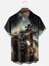 Moisture-wicking Western Cowboy Rodeo Chest Pocket Casual Shirt