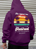 Retirement Time Casual Hoodie Sweatshirt