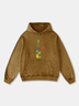 Geometric Color Block Puzzle Hoodie Sweatshirt