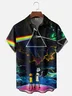 Moisture-wicking Space Technology Science Chest Pocket Casual Shirt