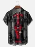 Moisture-wicking F1 Racing Car Chest Pocket Casual Shirt