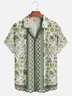 Moisture-wicking Italian Style Mediterranean Floral Aloha Shirt