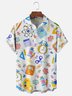 Moisture-wicking Back to School Science Stationery Chest Pocket Casual Shirt