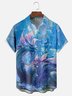 Moisture-wicking PC Game Dragon Chest Pocket Casual Shirt