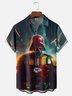 Moisture Wicking Kansas City Chiefs Star Wars Chest Pocket Hawaiian Shirt