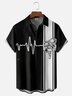 Hardaddy x Digital Carbine Moisture-Wicking Geometry Astronaut Chest Pocket  Bowling Shirt
