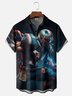 Moisture-wicking American Football New England Art Patriots Chest Pocket Casual Shirt