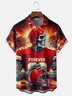 Moisture-Wicking Kansas City Chiefs Skull Chest Pocket Hawaiian Shirt