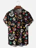 Moisture-wicking Day of the Dead Chest Pocket Casual Shirt