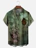 Moisture-wicking Heart Hand Chest Pocket Casual Shirt