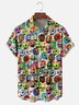 Moisture-wicking Mexican Lucha Libre Chest Pocket Casual Shirt