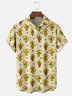 Moisture-wicking Mexican Cactus Guitar Chest Pocket Casual Shirt