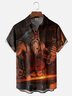 Moisture-wicking Forging Art Bladesmith Fun Chest Pocket Hawaiian Shirt