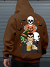 Hardaddy X Kimprut Imut Halloween Vampire Skull Pumpkin Hoodie Sweatshirt