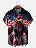 Moisture-wicking American Football South Carolina Art Gamecock Chest Pocket Casual Shirt