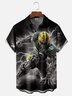 Moisture-wicking American Football Green Bay Art Packers Fun Chest Pocket Casual Shirt