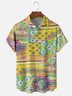 Moisture-wicking Ethnic Style Chest Pocket Casual Shirt